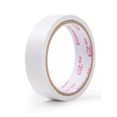 齐心 MJ2410-10 双面棉纸胶带 10卷/筒 1筒