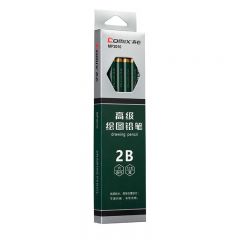 齐心 MP2010 绘图铅笔 2B 12支 黑色
