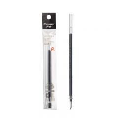 齐心 R980 通用中性替芯0.5mm 黑色