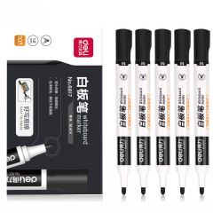 得力 6817 白板笔 黑色