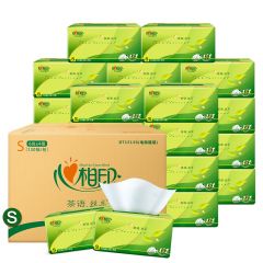 心相印 DT15130 3层抽取式面巾纸 1箱