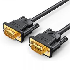 绿联 DB101 20153 DB9串口线/RS232线/公对公延长线 1.5m