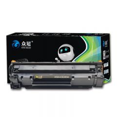 众冠CB435/CE285A/CB436/912/925 黑色硒鼓易加粉 适用惠普P1102/1132 MFP/1214佳能LBP6018/MF3010/912 2000页