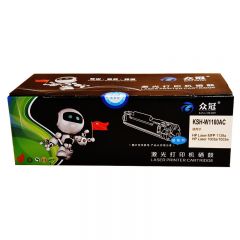 众冠KSH-W1460A 黑色硒鼓易加粉（带芯片）适用惠普3004dn/3004dw/3104fdn/3104fdw 1700页