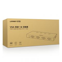 绿联 50279 CM153 VGA 4进1出切换器