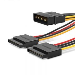 绿联 US217 50398 SATA4Pin转15Pin一分二电源线