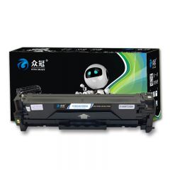 众冠KSH-CC530A/CE410A/CF380A 黑色硒鼓易加粉 适用惠普Pro300 M351a M375nw Pro400 M451dn M475dn 3500页