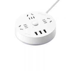 公牛 GN-R203U 圆形插座 1.8米