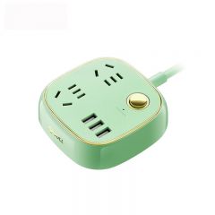 公牛 R602U 绿色复古插座 1.5米