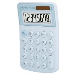 得力 1209A 便携计算器 蓝色