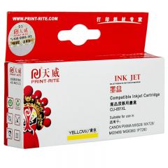 天威 CLI-851Y 黄色墨盒 适用佳能iP4880 MG6180 MG5180 MG5280