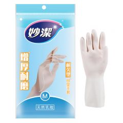 妙洁 绒里手套 耐久型 中号 一双