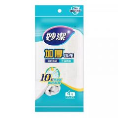 妙洁 加厚抹布 4片装