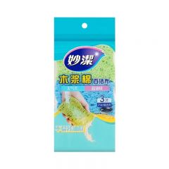 妙洁 木浆棉百洁布 3片