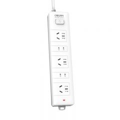 得力 18252 插座 5位 2米