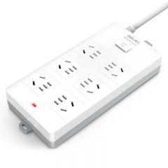 得力 18264 插座 6位 10米