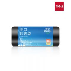 得力得心 LQ509 垃圾袋 45*50cm 黑色 30只/卷