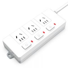得力 3985 插座 3位 3米