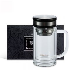 得力 8989 玻璃杯 320ml 1只