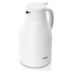 得力 LL101-W 保温壶 不锈钢真空保温 1.8L 白色