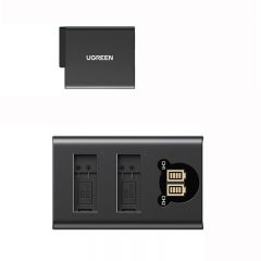 绿联 25724 运动相机电池1块+充电器套装
