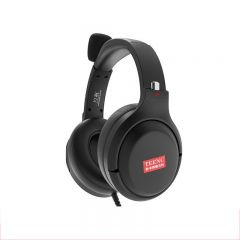 声籁 E39 耳麦带话筒 教考降噪 头戴耳机 USB接口 黑色