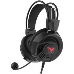 声籁 KX369 头戴式耳机 耳麦带麦克 USB接口 3.5mm插头 黑色