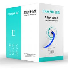 山泽 SZ-6305 六类非屏蔽网线 305米