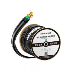 山泽 SZX-5305A 超五类室外阻水非屏蔽网线 305米 黑色