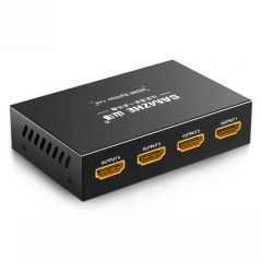 山泽 HV-504W 视频一进四出分配器