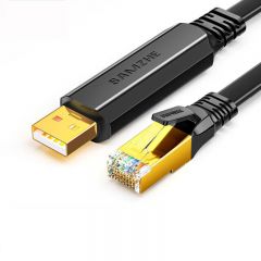 山泽 UR02  usb转rj45控制线 1.8米
