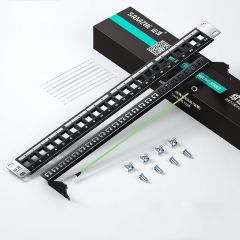 山泽 BL003 24口屏蔽网络电话配线架