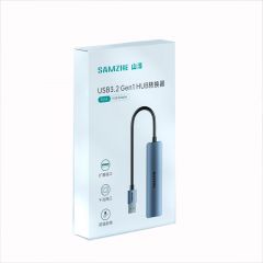 山泽 HWK07 USB3.0转千兆网口HUB3.0集线器