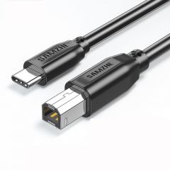 山泽 CTB15 Type-c转2.0打印机线 1.5米