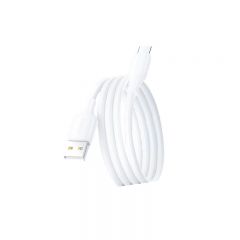 山泽 AC202-2 USB-A to Type-C充电数据线 白色1米