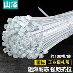 山泽 ZD-12尼龙扎带 100*2.5mm 约100根/包