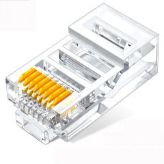 山泽 AP-S50 超五类水晶头 100个/盒 1盒