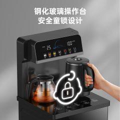 志高 茶吧机 温热+彩屏双显+双壶双出水