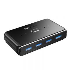山泽  GX-400 USB3.0 共享器 二进四出