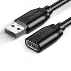 山泽 TMU-50 USB2.0延长线 黑色 5米