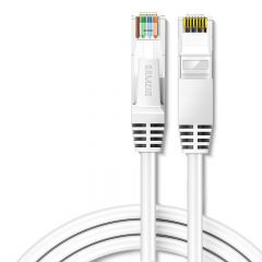 山泽 BTM-6100 六类网线 白色10米