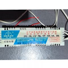 铁城 一拖二 荧光灯电子镇流器 灯箱专用 220V