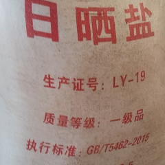 盛达 除雪盐 大粒盐 日晒盐 100斤一袋