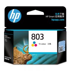 惠普 803 彩色墨盒 适用惠普1111/1112/2131/2132 约165页