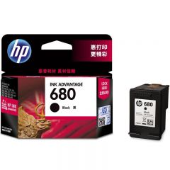 惠普 680 黑色墨盒 适用惠普2138/4678/4538 约480页