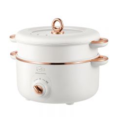 厨创妈咪 DHG-05 多功能电火锅 白色 5L 1300W