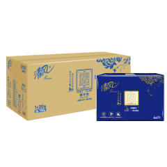 清风 B913B 双层擦手纸 150张（2层）/包 20包/箱