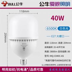 公牛 40W柱形灯 新款 6个/组
