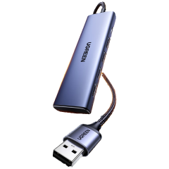 绿联 55403 扩展坞 分线器 USB3.2高速4口HUB 0.5米