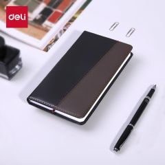 得力 7913 皮面笔记本 48K 120张/本